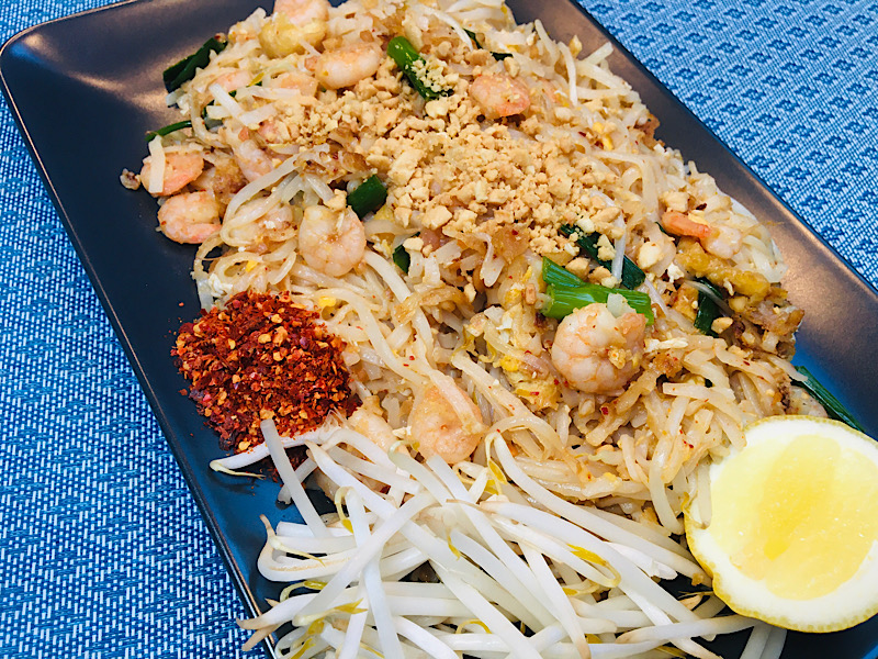 Pad Thai with Prawns